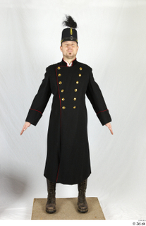  Photos Army man in Ceremonial Suit 5 18th century Army a pose historical clothing whole body 0001.jpg